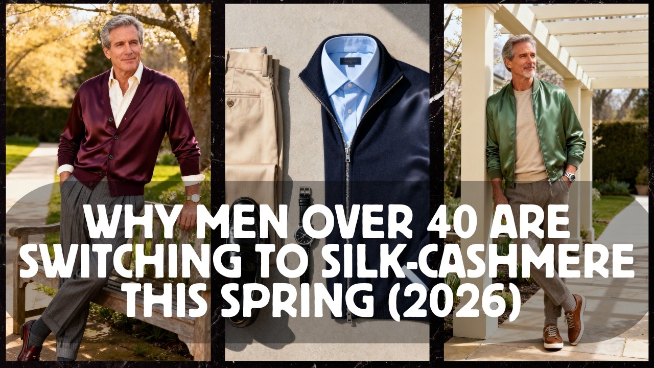 Why Men Over 40 Are Switching to Silk-Cashmere This Spring (2026)