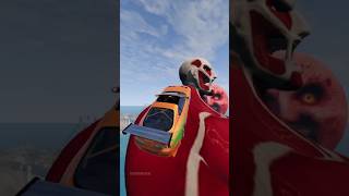 One Try | Supra vs Demogorgon #demogorgon #kpopdemonhunters #supra #beamngdrive #beamng #challenge