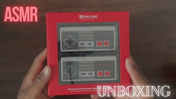 NES Joycon Unboxing! | Nintendo Switch | (ASMR No Talking)