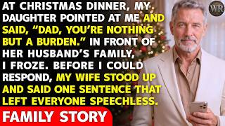 My Daughter Called Me A Burden In Front Of Her In-Laws, Then My Wife Said One Thing That Shocked Me!