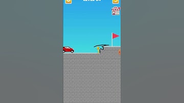 Draw bridge #puzzle game # Level 94 # shorts