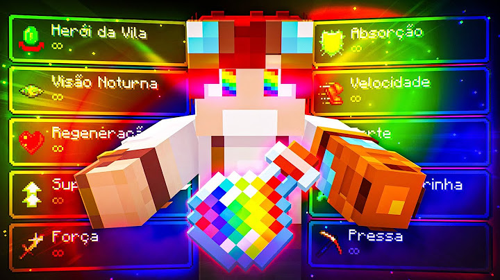POSSO TER EFEITOS INFINITOS NO MINECRAFT - Minecraft Absurdo