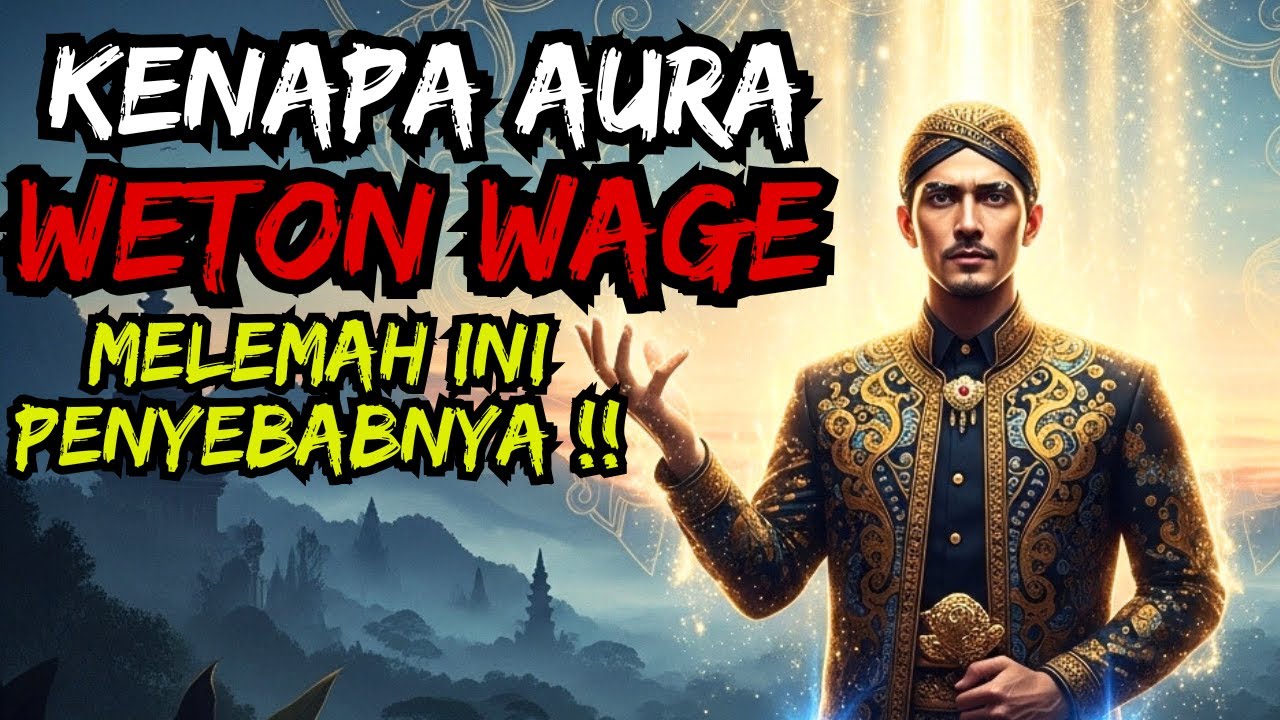 “Rezeki Weton Wage Terkunci? Ternyata Ini Penyebab Auralmu Melemah!