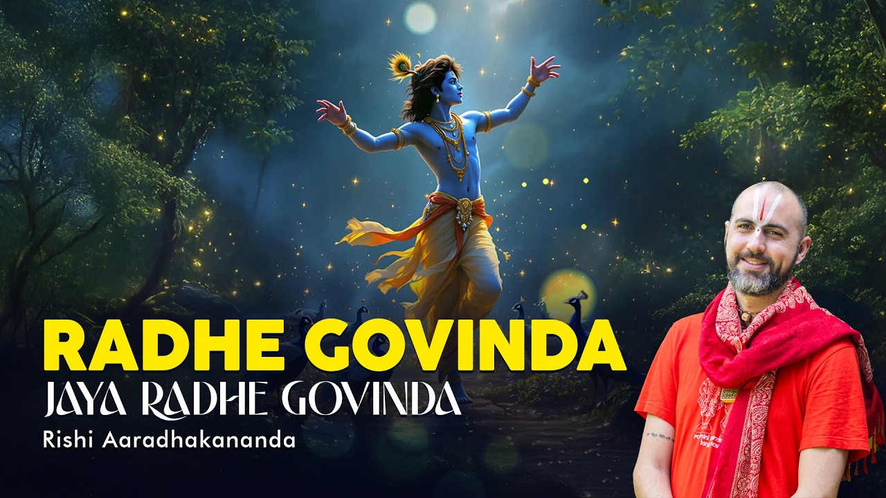 Radhe Govinda Jaya Radhe Govinda - Rishi Aaradhakananda | Kirtan