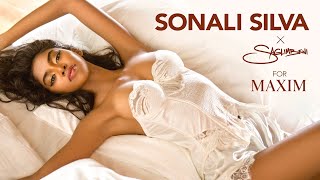 Sri Lankan Beauty Sonali Silva X Saglimbeni For Maxim India