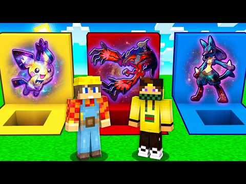 NON SBAGLIARE BUCO POKEMON SPECIALE SU MINECRAFT - ITA