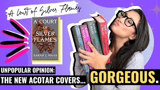 Unpopular opinion: I 💜 the new ACOTAR book covers