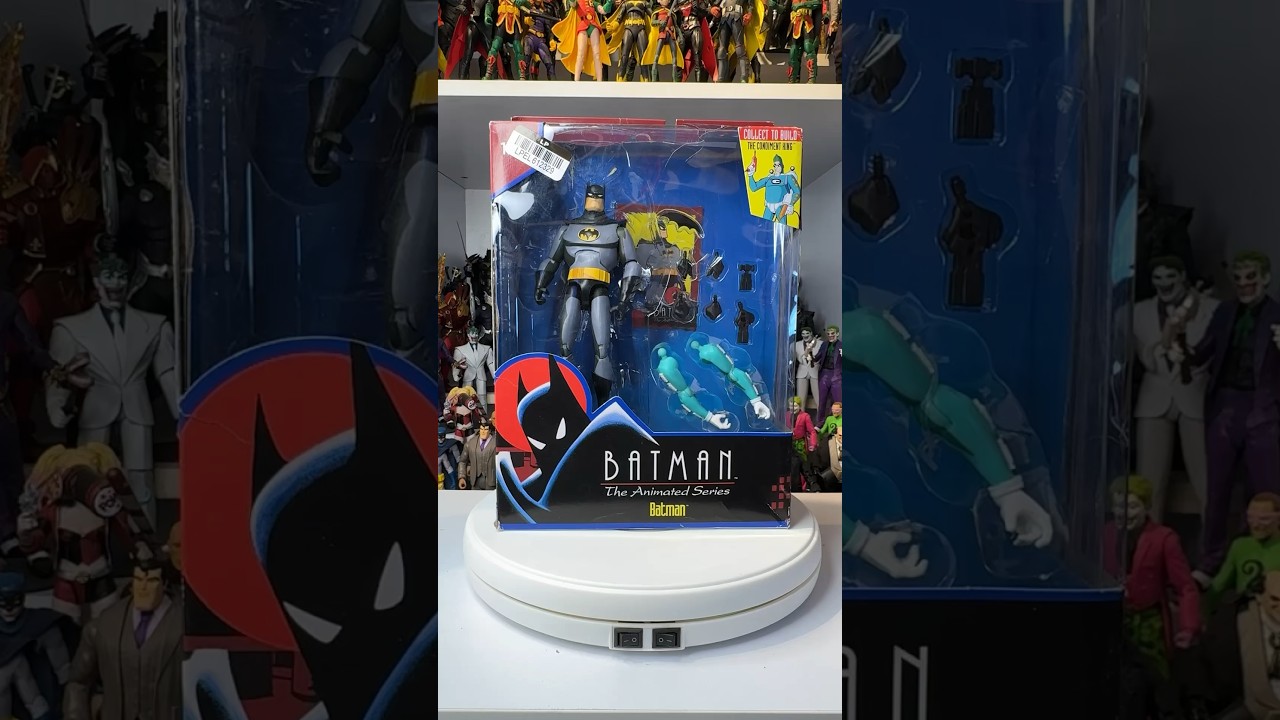 BATMAN action figure-BATMAN:THE ANIMATED SERIES by Mcfarlane toys Dc official