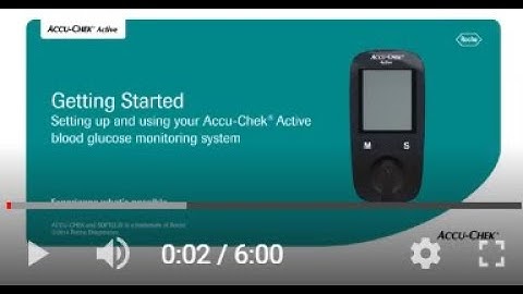 How to use Accu-Chek Active Blood Glucose Monitoring System