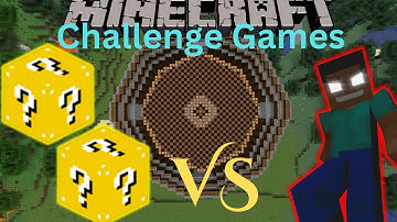 Minecraft: HEROBRINE CHALLENGE GAMES - Lucky Block Mod - Modded Mini-Game
