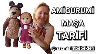 Ami̇gurumi̇ 35 Cm Maşa Tari̇fi̇ Part2 Bacak