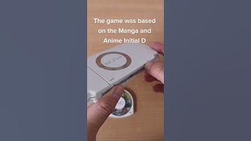 Initial D Street Stage Street Racing Game for PSP based on Initial D street racing Manga and Anime