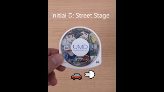 Initial D Street Stage Street Racing Game for PSP based on Initial D street racing Manga and Anime