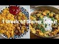 Everything I Ate for Dinner This Week 🌱 Easy Meal Ideas!