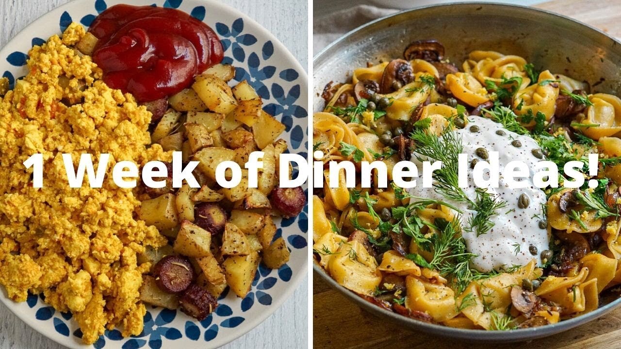 Everything I Ate for Dinner This Week 🌱 Easy Meal Ideas! YouTube