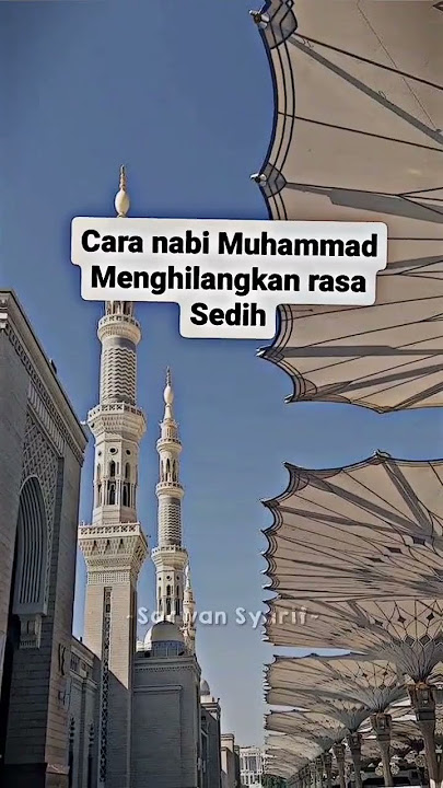 Cara Rasullullah menghilangkan rasa sedih #shorts #allah #islam #dakwah