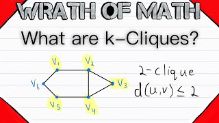 What are k-Cliques? | Graph Theory