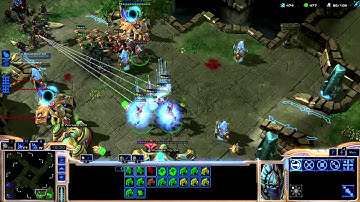 SC2 HotS - PvZ vs SgtPeppers(Z) Zealot archon