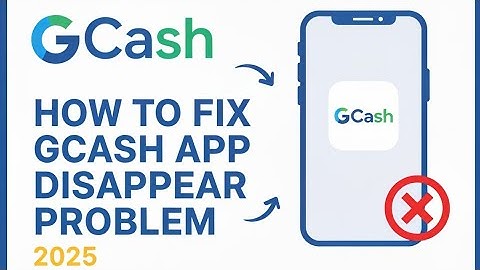 how to fix gcash app disappear problem 2025 | gcash missing problem | gcash problem today