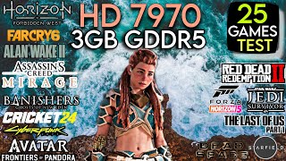 HD 7970 In Mid 2024 | Test In 25 Games | HD 7970 In 2024 !