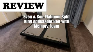 Sven & Son Platinum Split King Adjustable Bed + Memory Foam Review 2025 screenshot 5