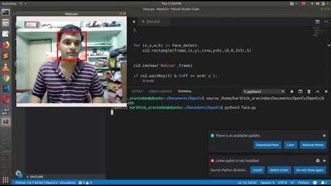 Part-1  How to install opencv in python? How to run Face Detection in python?