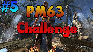 Black Ops Zombie Challenge #3 PM63 Only (Part 5)