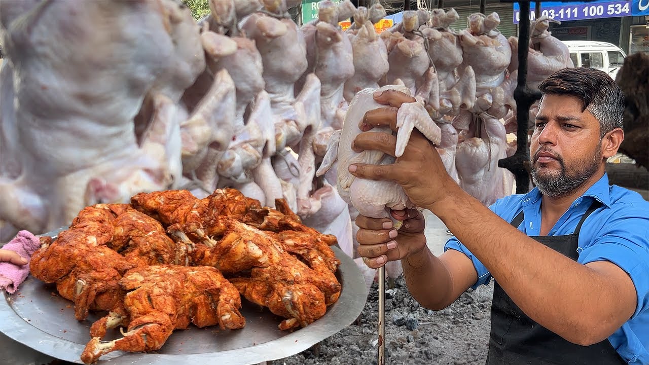FULL CHICKEN ROAST Whole Fried Chicken Recipe How To Cook Firewood