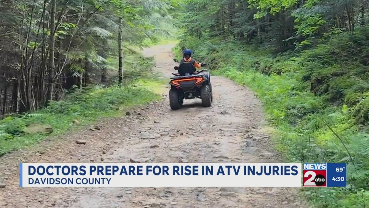Nashville doctors prepare for rise in ATV injuries - YouTube
