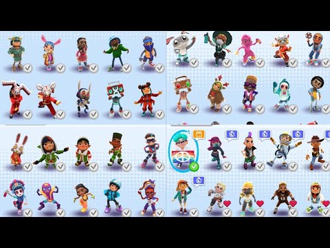 Subsurf Subway Surfers - Unlock all characters new update 🙉 - YouTube
