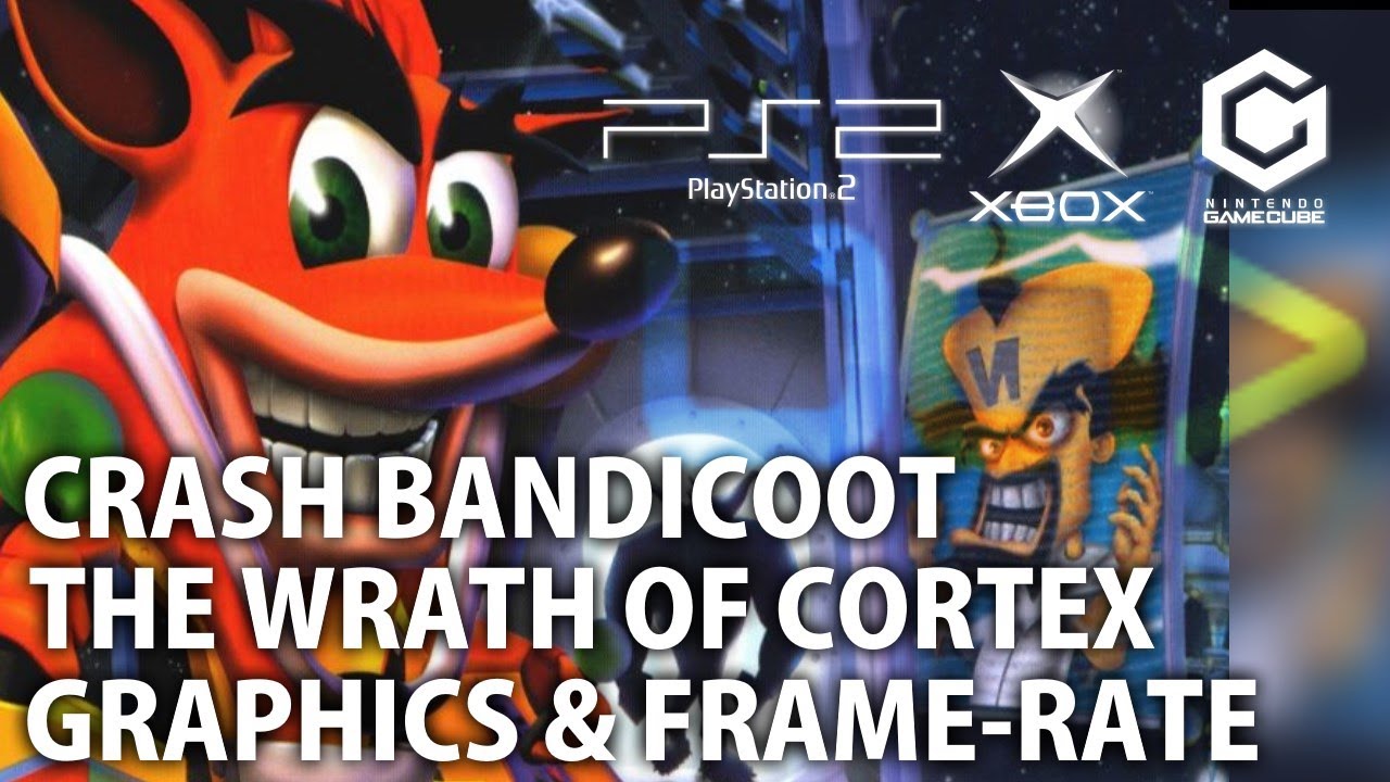 Crash Bandicoot The Wrath of Cortex  Comparison Graphics  Framerate  PS2 Xbox NGC