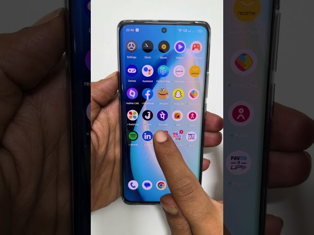 realme 10 Pro Plus: how to remove hot apps and hot games folders #shorts class=