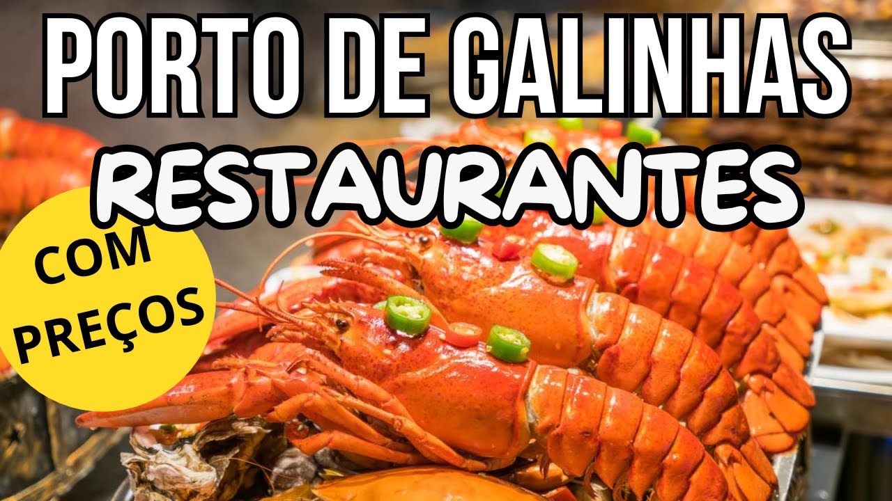 VEJA ONDE COMER NO CALÇADÃO DE PORTO DE GALINHAS