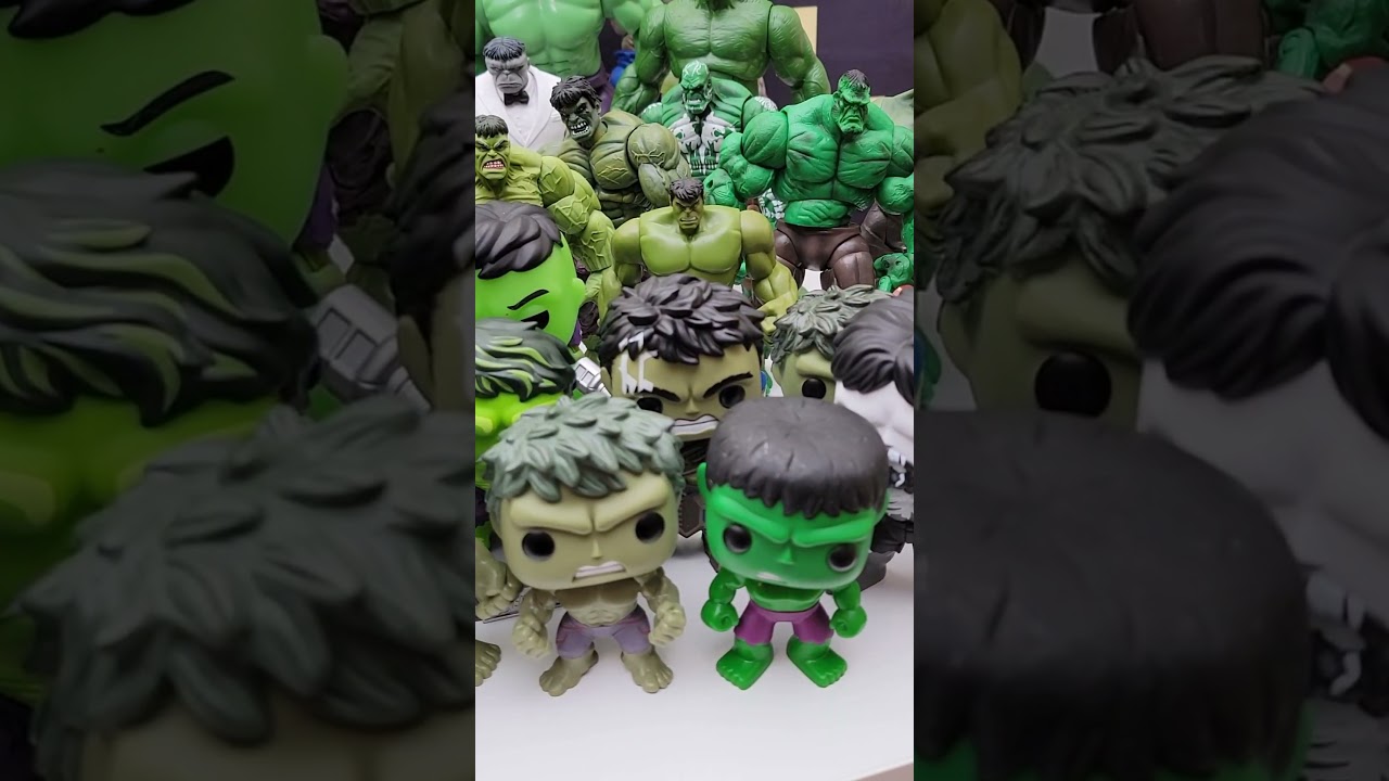 Hulk Action Figures With Funko PoP