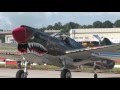 P-40 Warhawks fly at Atlanta Warbird Weekend 2016