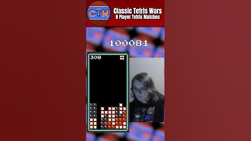 Sidnev breaks the CTW Score Record 3 games after BlueScuti because of course she did. #tetris #retro