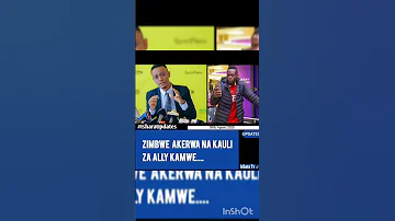 KAULI YA ALIKAMWE YAMKELA ZIMBWE JUNIOR SHABALALA AGOMA KWENDA YANGA ZARAU AZALANI 