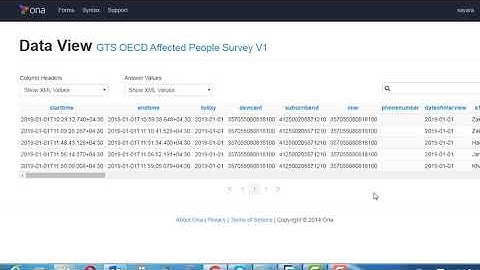 20 ODK Collect View Data on Server  In Pashto