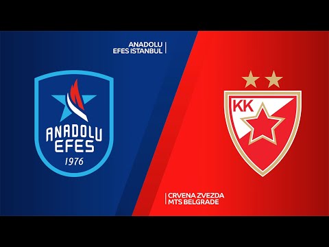 Anadolu Efes Istanbul - Crvena Zvezda mts Belgrade Highlights | EuroLeague, RS Round 22