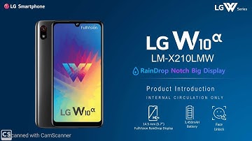 LG W10 Alpha Full Specifications 💫 Price 7999/-🔥