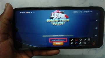How to fix Asset update error: problem solve in Dhani Teen Patti | Asset update error: