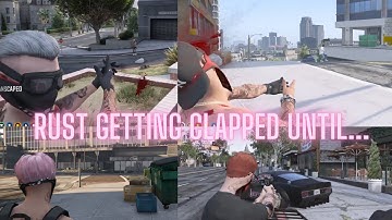 RUST getting clapped by Saints until this happened (Multi POV) | NoPixel
