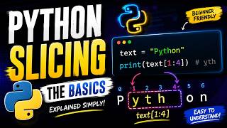 Basic's about Slice operator in python using Pycharm