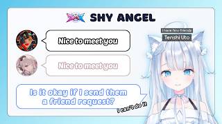 Shy Angel Tries Her Best To Make Friends【Amatsuka Uto/DFM/STRN】ENG SUB