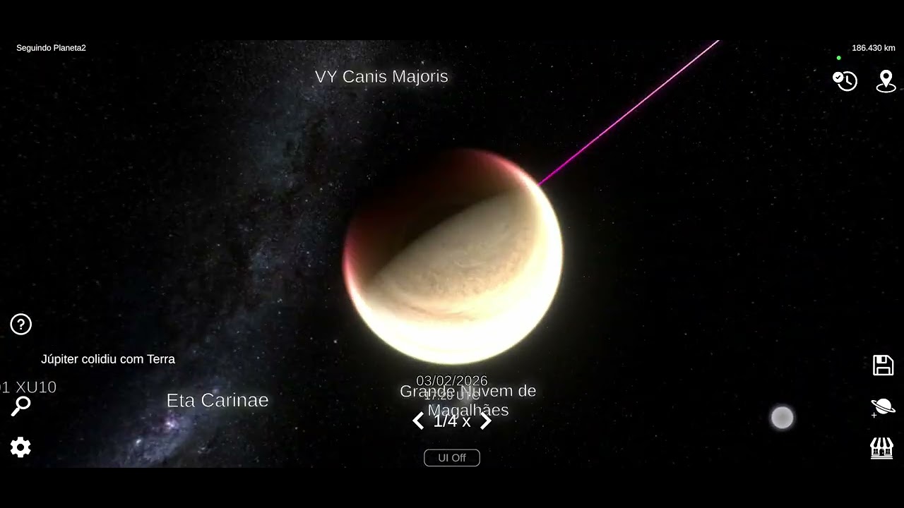 Sistema solar destruição 