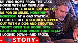 A Black SUV Followed Us For 30 Miles Honking Its Horn… Then A Soldier Told Me To Look Under My Seat