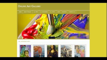 Online Art Gallery