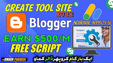 Earn $500 With YouTube Thumbnail Downloader Site on Blogger 2022 (FREE SCRIPT) NO INVESTMENT