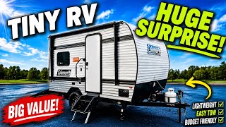 WOW! TINY RV, CHEAP PRICE with a HUGE SURPRISE!  Coleman 13T  