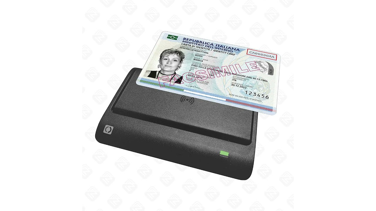 Lettore di CIE 3.0 carta di identità digitale smart card firma digitale  minilector CIE PLUS contactless pc e Mac